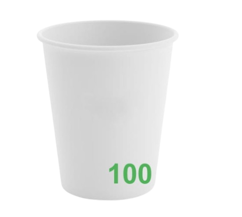 Kubek papierowy biały 100 ml, 4 oz