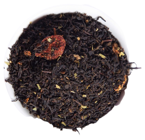 Herbata czarna z dodatkami Truskawkowy Milkshake, 100g